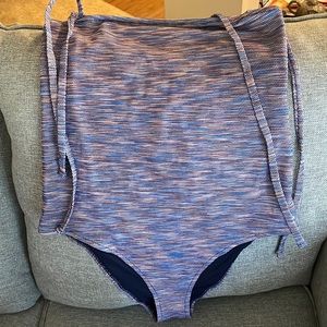 Arie bathing suit with tie straps